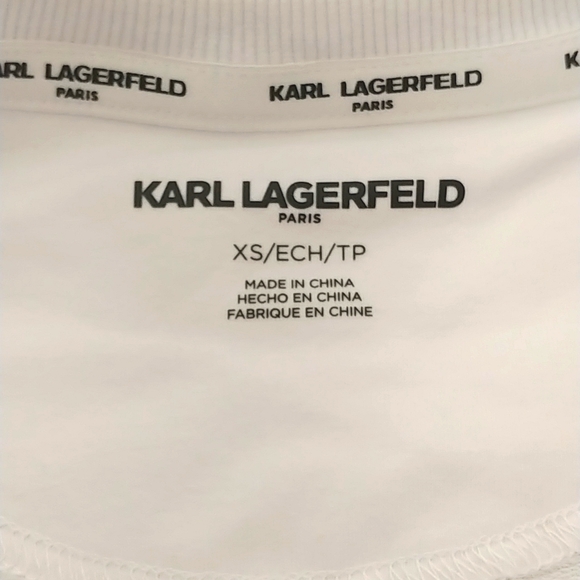 Karl Lagerfeld Paris Womens Sweatshirt - Picture 9 of 12